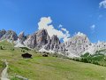 25 Ueber dem Groedner Joch nach Tirol zurueck